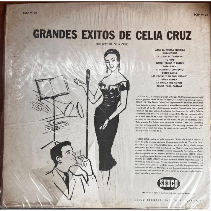 Celia Cruz con La Sonora Matancera - Grandes Exitos reverso