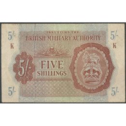 Inglaterra 5 Shillings ND1943 PM4