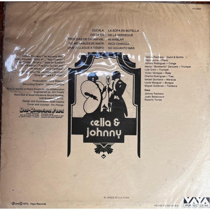 Celia Y Johnny - Tremendo Cache reverso