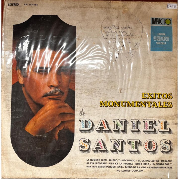 Daniel Santos - Exitos Monumentales