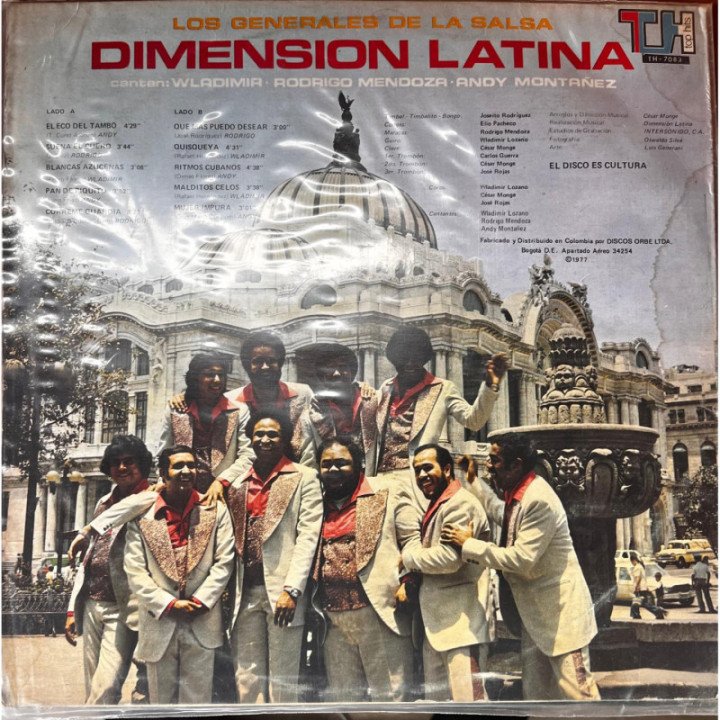 Dimension Latina - Inconquistable reverso