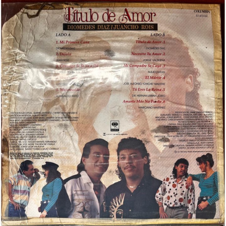 Diomedes Diaz y Juancho Roi - Titulo de Amor reverso