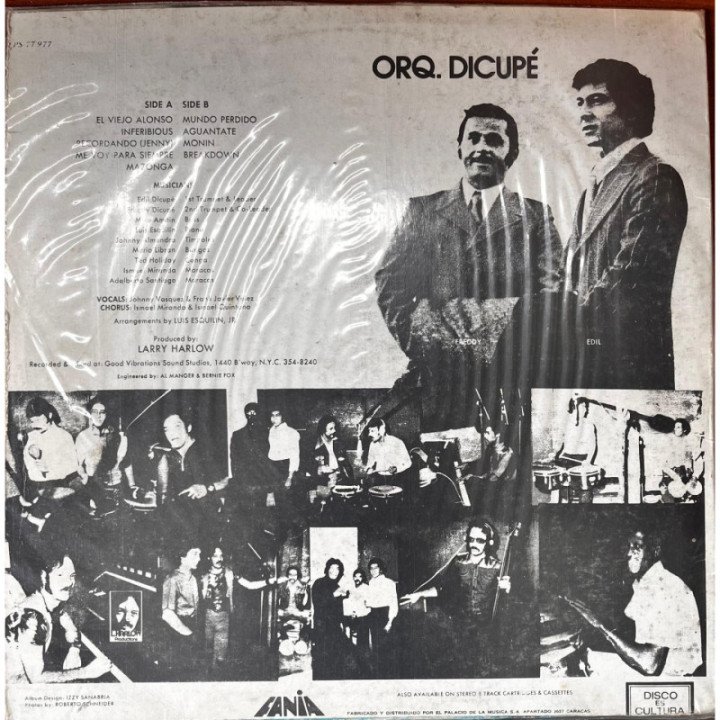 Orchestra Dicupe reverso