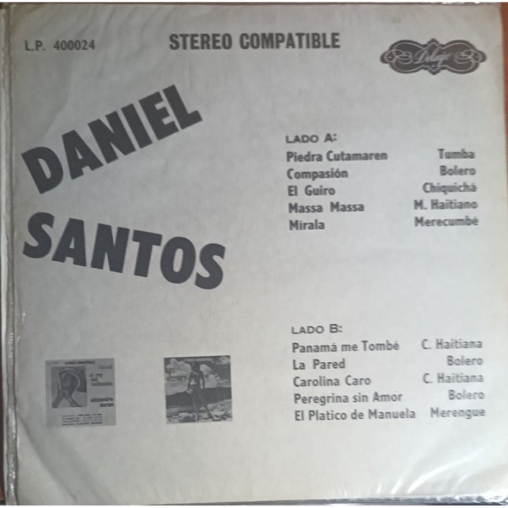Daniel Santos - El Fabuloso reverso