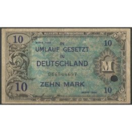 Alemania 10 Mark 1944 P194b