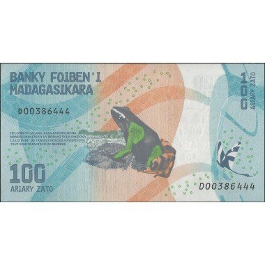 Madagascar, 100 Ariary ND2017 P97