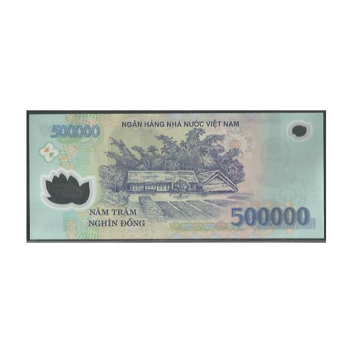 Vietnam 500.000 Dong 2016 P124l reverso