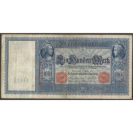 Alemania 100 Mark 10 Sep 1909 P37