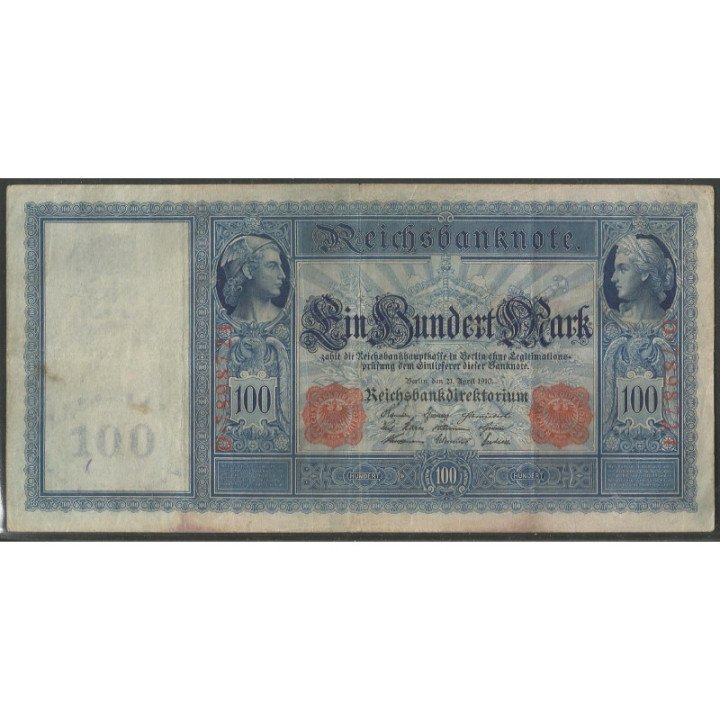 Alemania 100 Mark 21 Abr 1910 P42