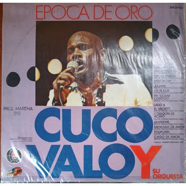 Cuco Valoy Y Su Orquesta - Epoca de Oro reverso