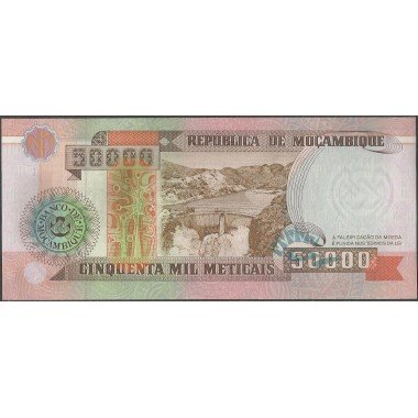 Mozambique, 50.000 Meticais 16 Jun 1993 P138