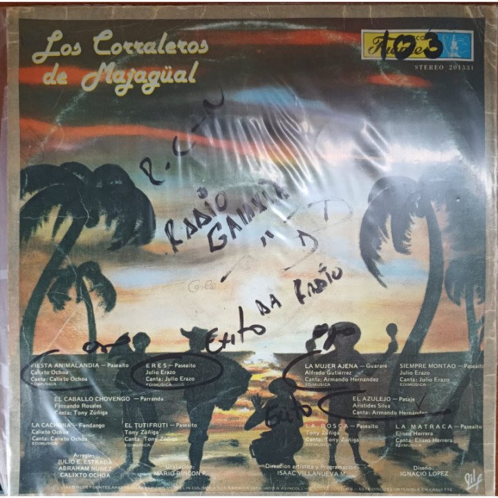 Los Corralejos de Majagual - En Todo Su Furor reverso
