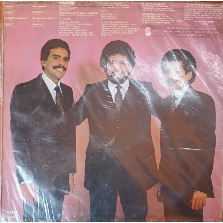 Conjunto Clasico Bailando Tito Nieves reverso