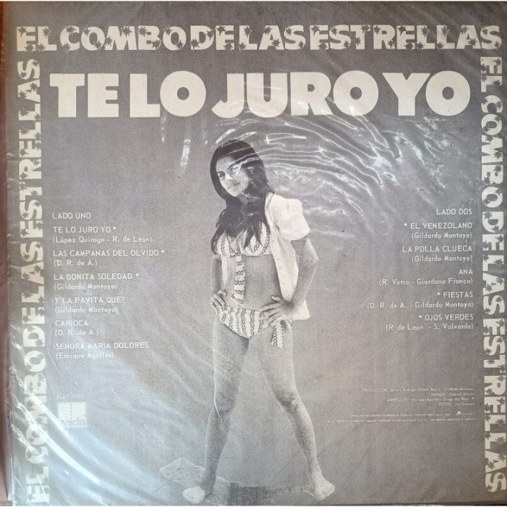 El Combo De Las Estrellas - Te Lo Juro Yo reverso