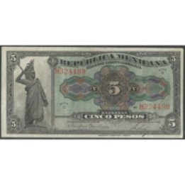 Mexico - Gobierno Constitucionalista 5 Pesos D1915 Serie C Ps685a