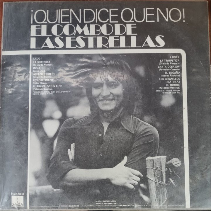 El Combo De Las Estrellas - ¡ Quien Dice Que No! reverso