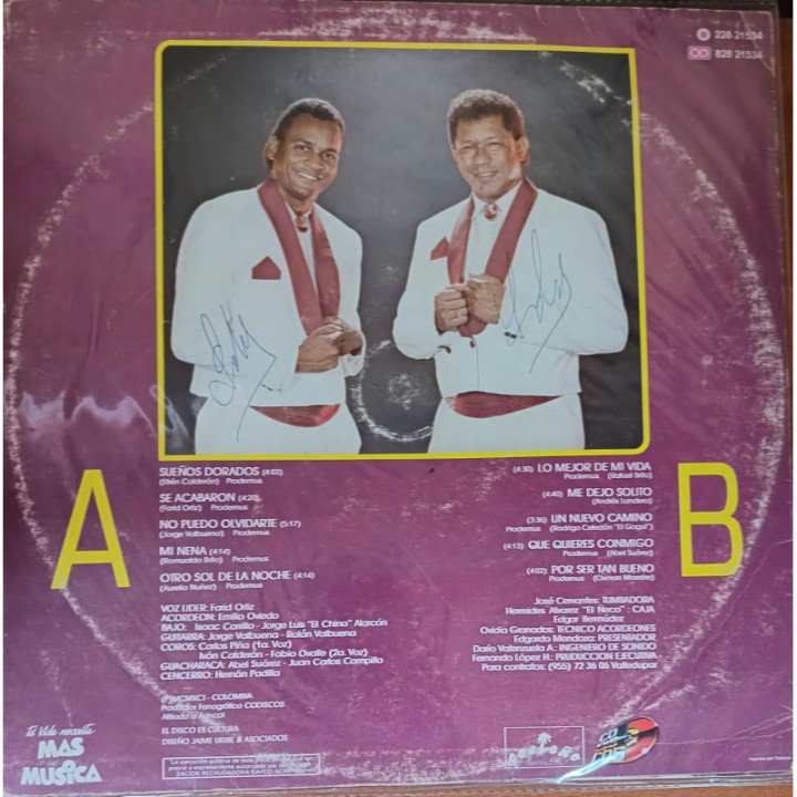 Farid Ortiz / Emilio Oviedo - Lo Mejor De Mi Vida reverso