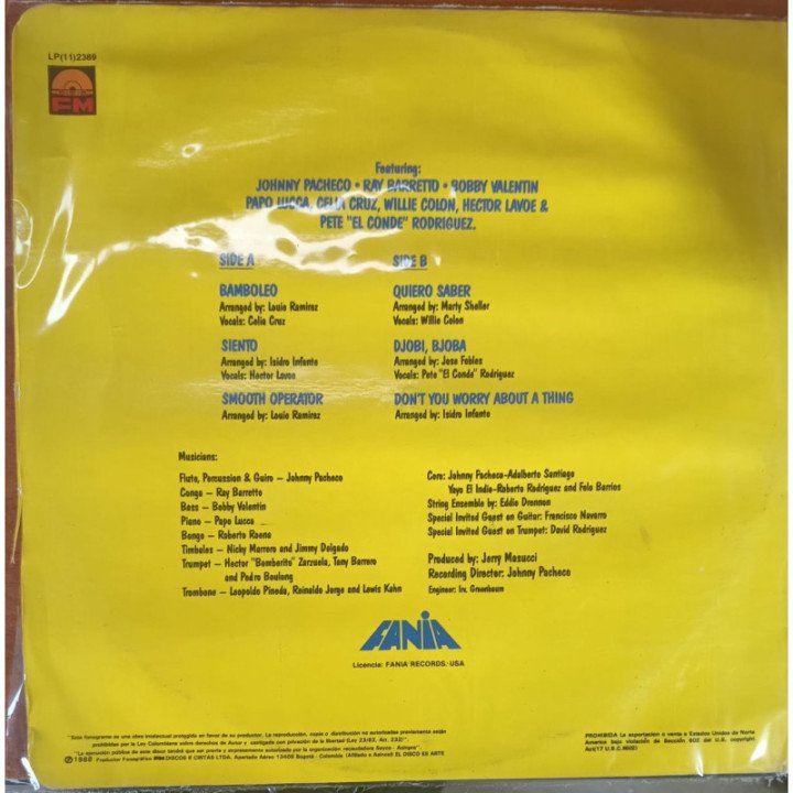 Fania All Stars - Bamboleo reverso