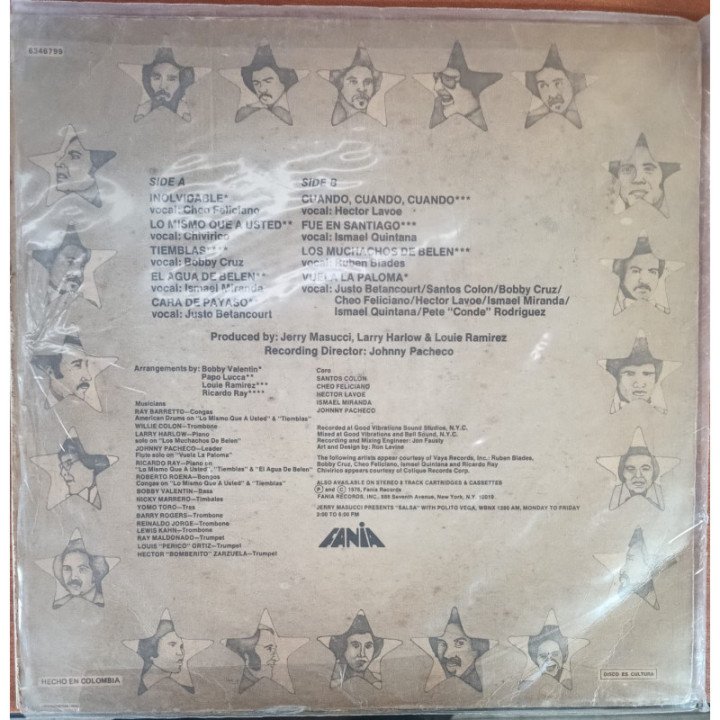 Fania All Stars - Tributre to Tito Rodriguez reverso