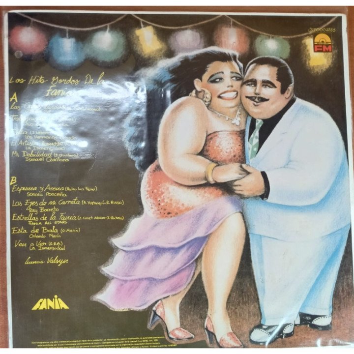 Fania All Stars - Hits Gordos de Fania reverso