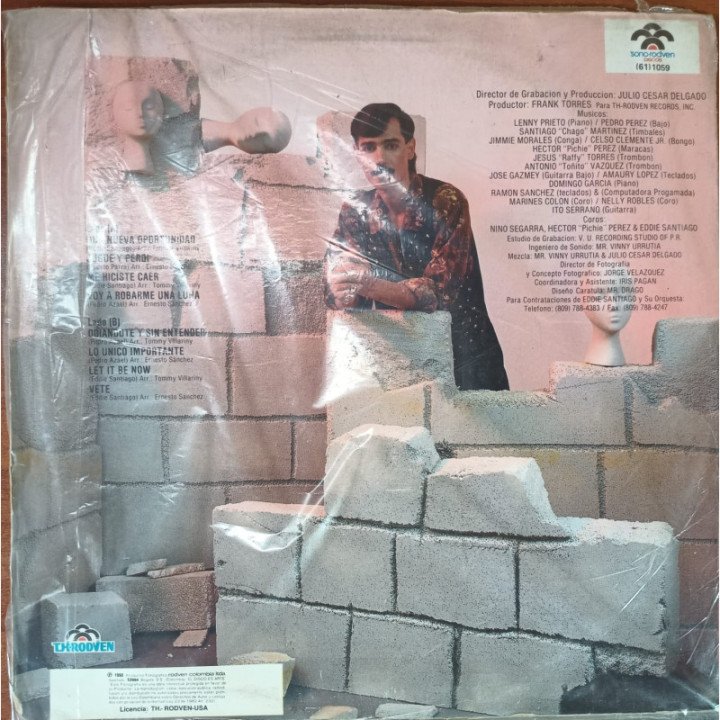 Eddie Santiago - New Wave Salsa reverso