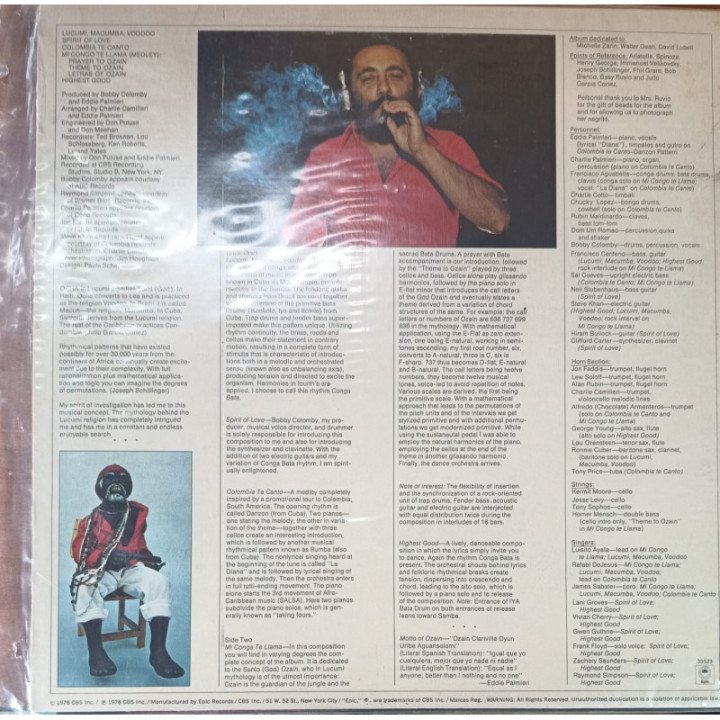 Eddie Palmieri - Macumba Voodoo reverso