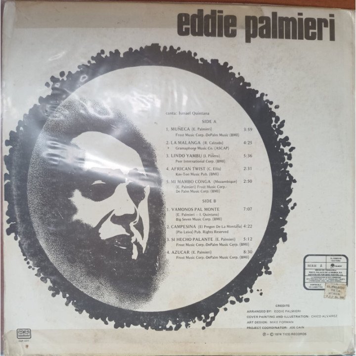 Eddie Palmieri - Lo Mejor de Eddie Palmieri reverso