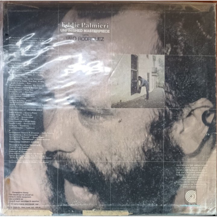 Eddie Palmieri - Unfinished Masterpiece reverso