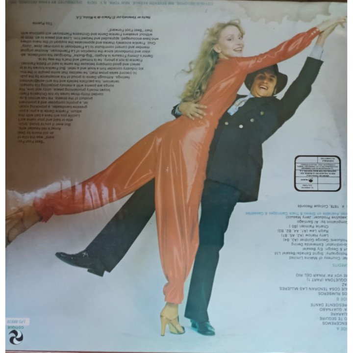 Frankie Dante - The Legendary Frankie Dante and his Orchestra Flamboyan reverso