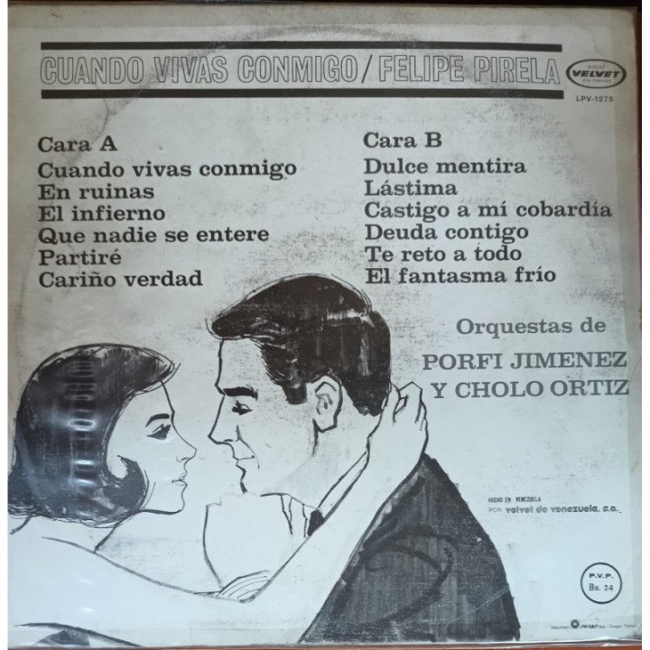 Felipe Pirela - Cuando Vivas Conmigo reverso