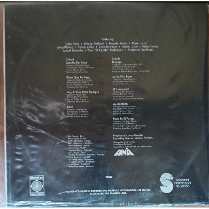Fania All Stars - Latin Connection reverso