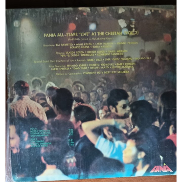 Fania All Stars - Fania All Stars Live Vol.2 reverso