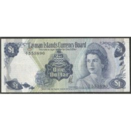 Islas Cayman 1 Dollar L1971 A/1 P1A