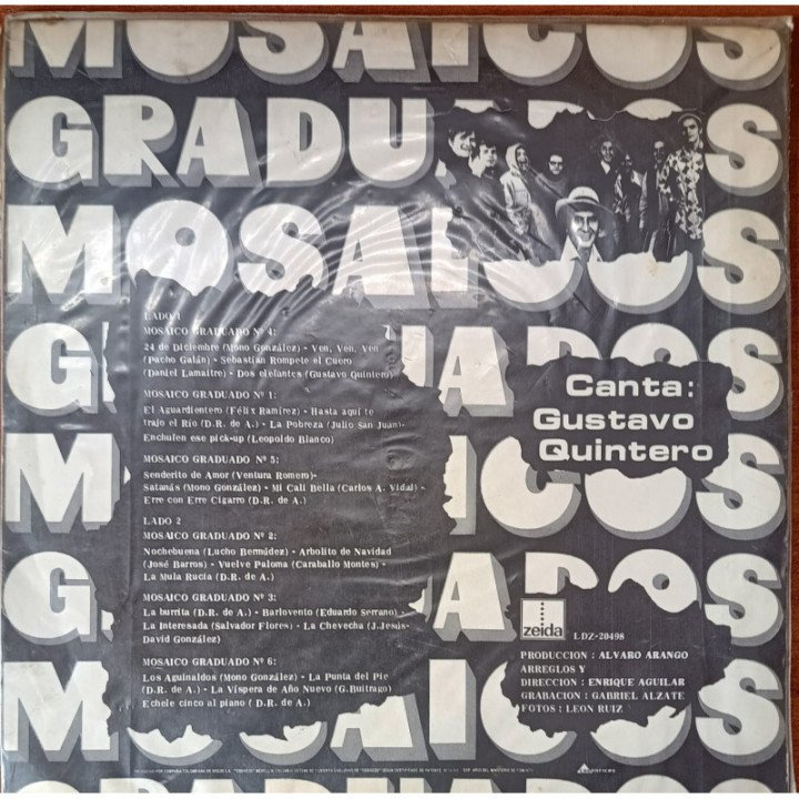 Los Graduados - Mosaicos reverso