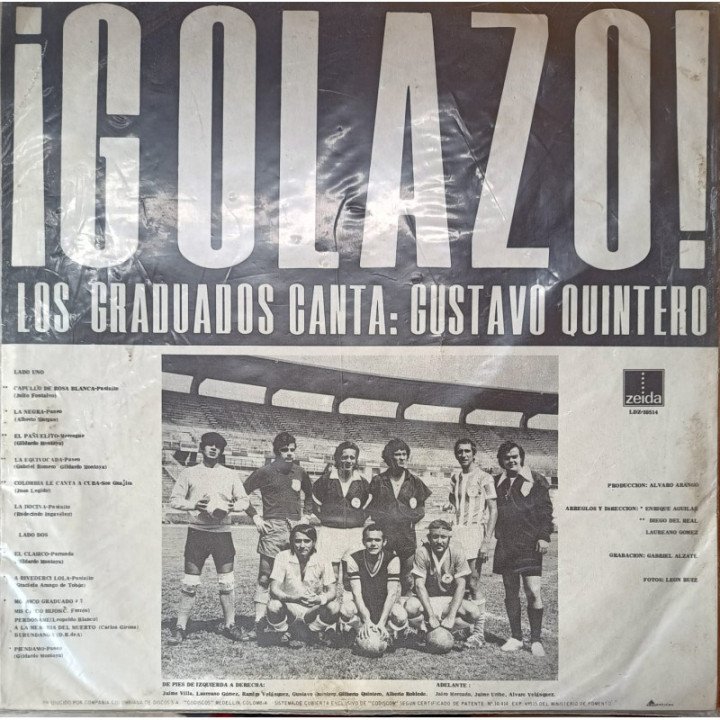 Los Graduados - ¡ Golazo ! reverso