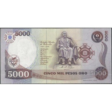Billete de 5.000 Pesos 1 Ene 1990 BGW503