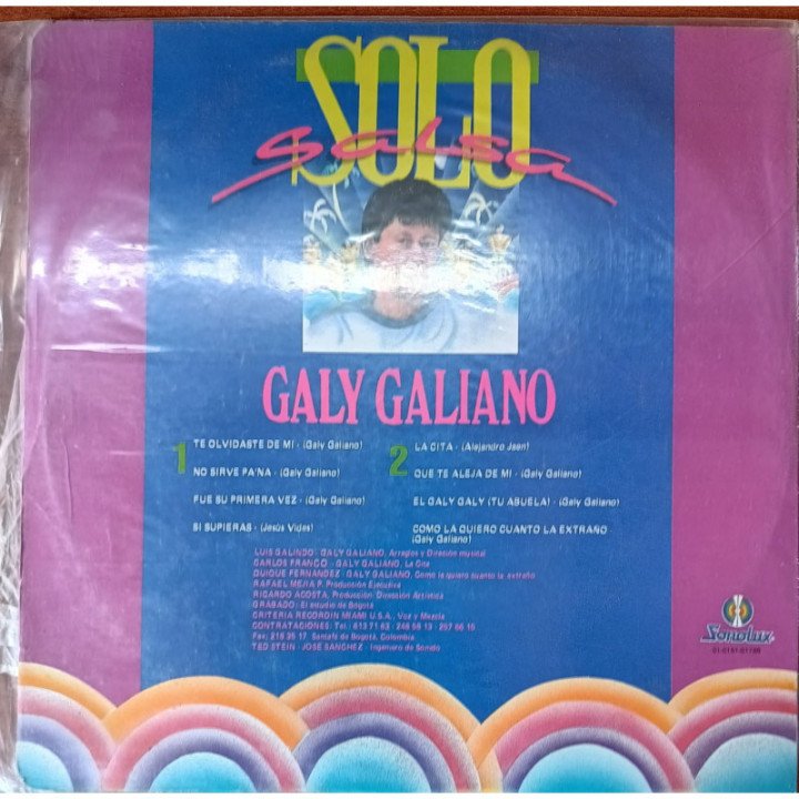 Galy Galiano - Solo Salsa reverso