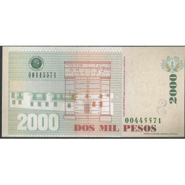 Billete de 2.000 Pesos 1 Ago 2014 BGW490R27