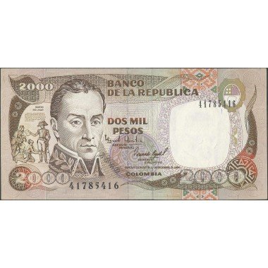 Billete de 2.000 Pesos 17 Dic 1994 BGW462