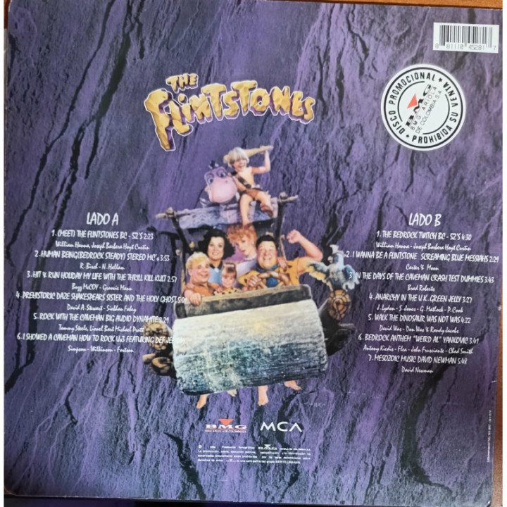 The Flinstones - Music From Bedrock reverso