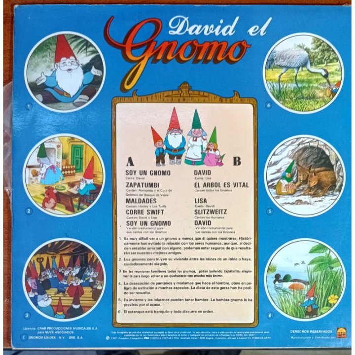 David El Gnomo - Nadie es mejor porser mas grande reverso