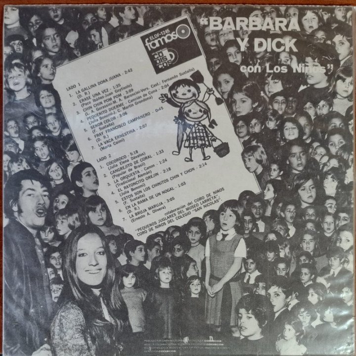Barbara y Dick - Con Los Niños reverso