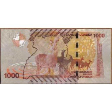 Uganda, 1.000 Shillings 2013 P49b