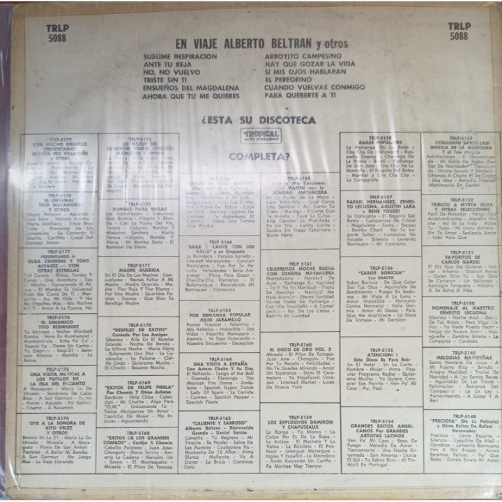 Alberto Beltran - En Viaje Y Otro reverso