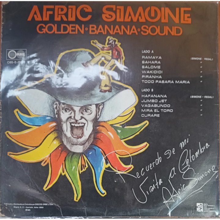 Afric Simone - Golden Banana Sound reverso