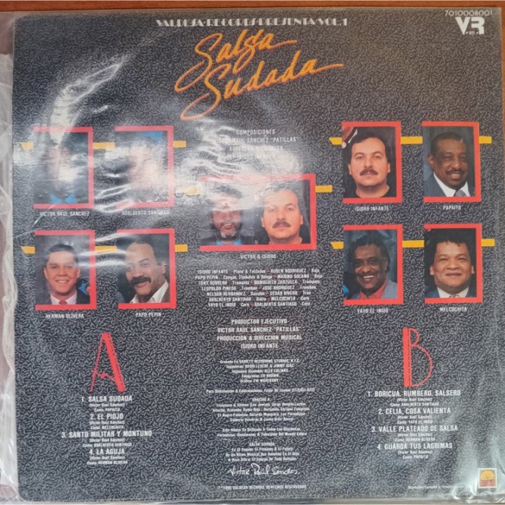 Salsa Sudada reverso