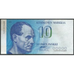 Finlandia 10 Markka 1986 P113a36