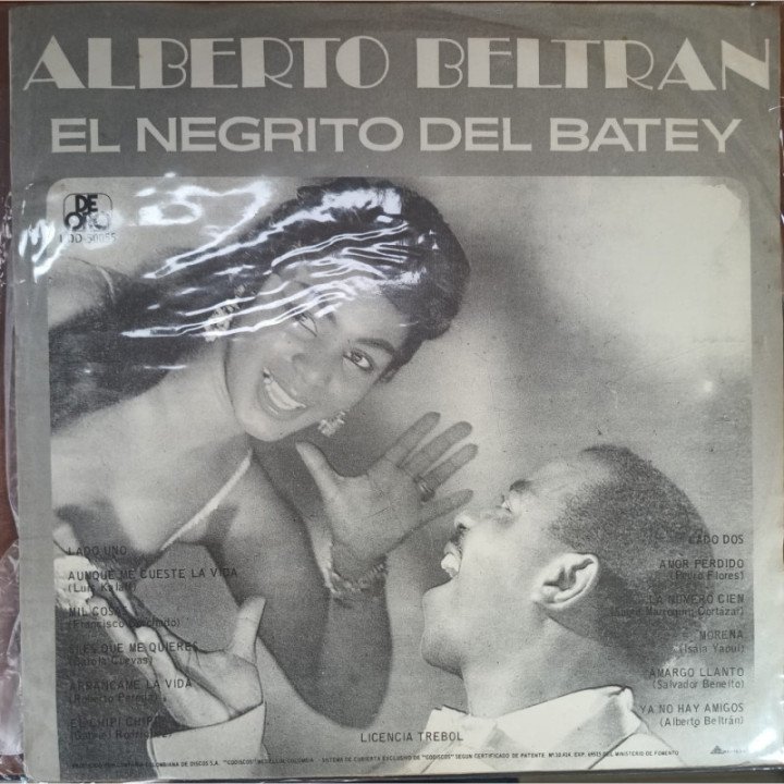 Alberto Beltran - El Negrito Del Batey reverso