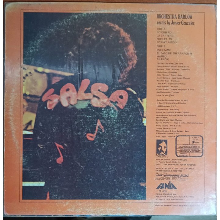 Orchestra Harlow - Salsa reverso