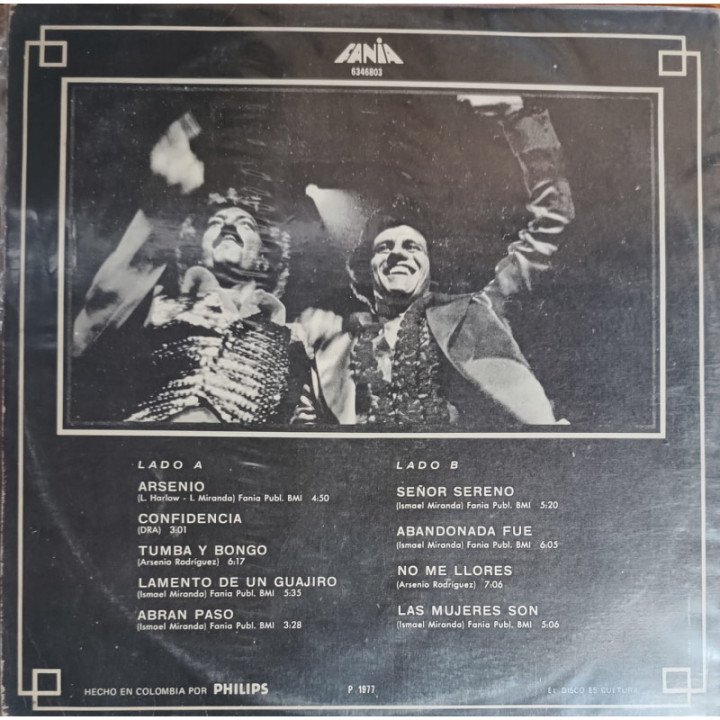 Orchestra Harlow & Ismael Miranda - The Best Of reverso